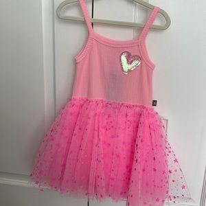 Nwt petite hailey tutu pink dress 3t